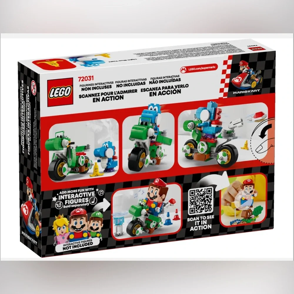 LEGO Super Mario - Mario Kart - Yoshi Bike (72031) NEW in Sealed Box
